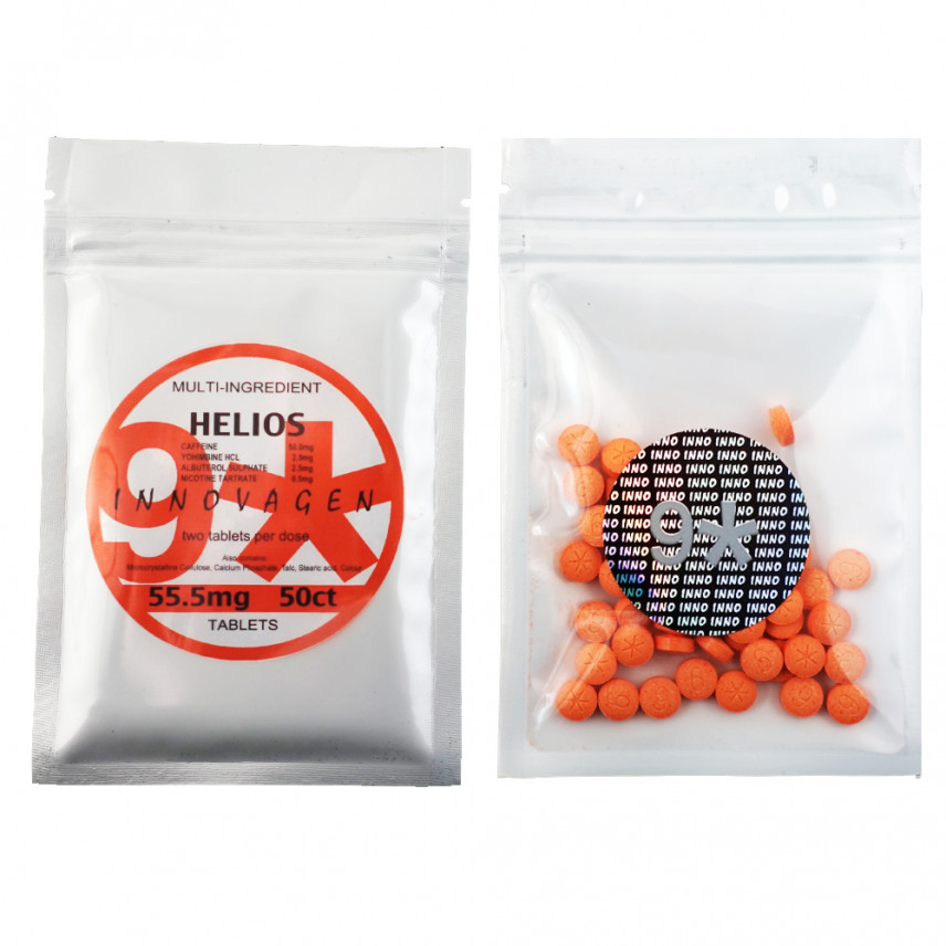 Helios (Weight Loss) 55.5mg/50tabs - Innovagen 1 Helios (Weight Loss) 55.5mg/50tabs - Innovagen
