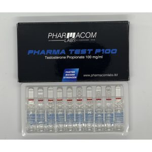 Buy Testosterone Pharma Test P 100 10 amp x 100 mg/1ml Pharmacom Labs